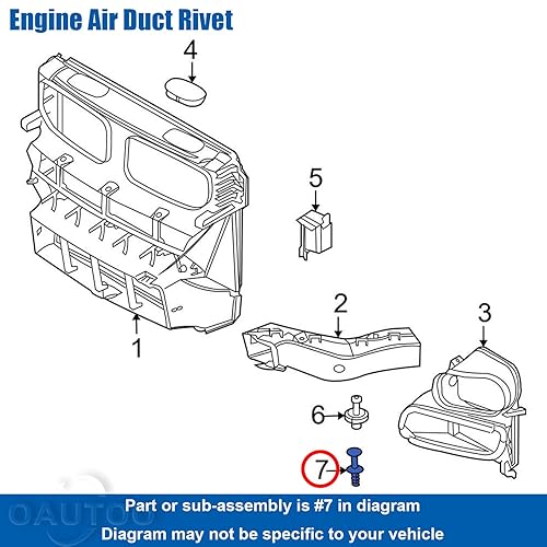 Miniatura 3 de OAUTOO 30 unids parachoques cubierta tronco Trim Panel & Rocker Molding Rivet Clip para BMW 51-11-1-908-077, Mercedes 000-990-54-92