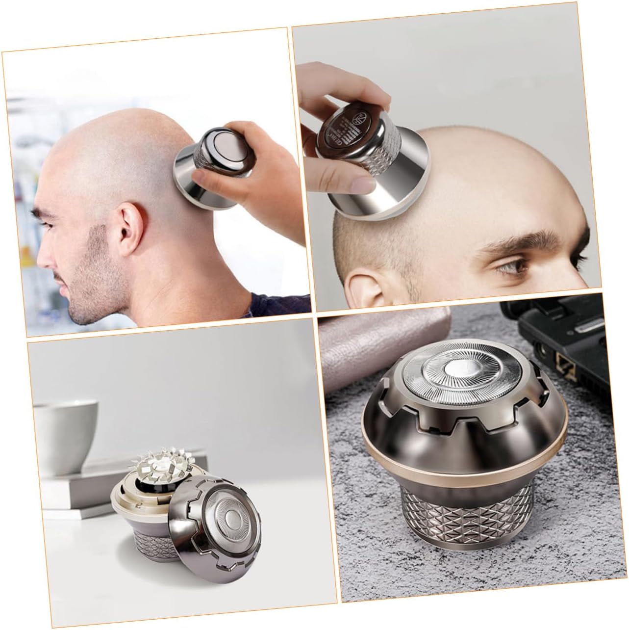 WOONEKY Men's Hair Trimmer Portable Hair Clipper Variable Length Compact Design for Home Use Comprehensive Shaving Kit