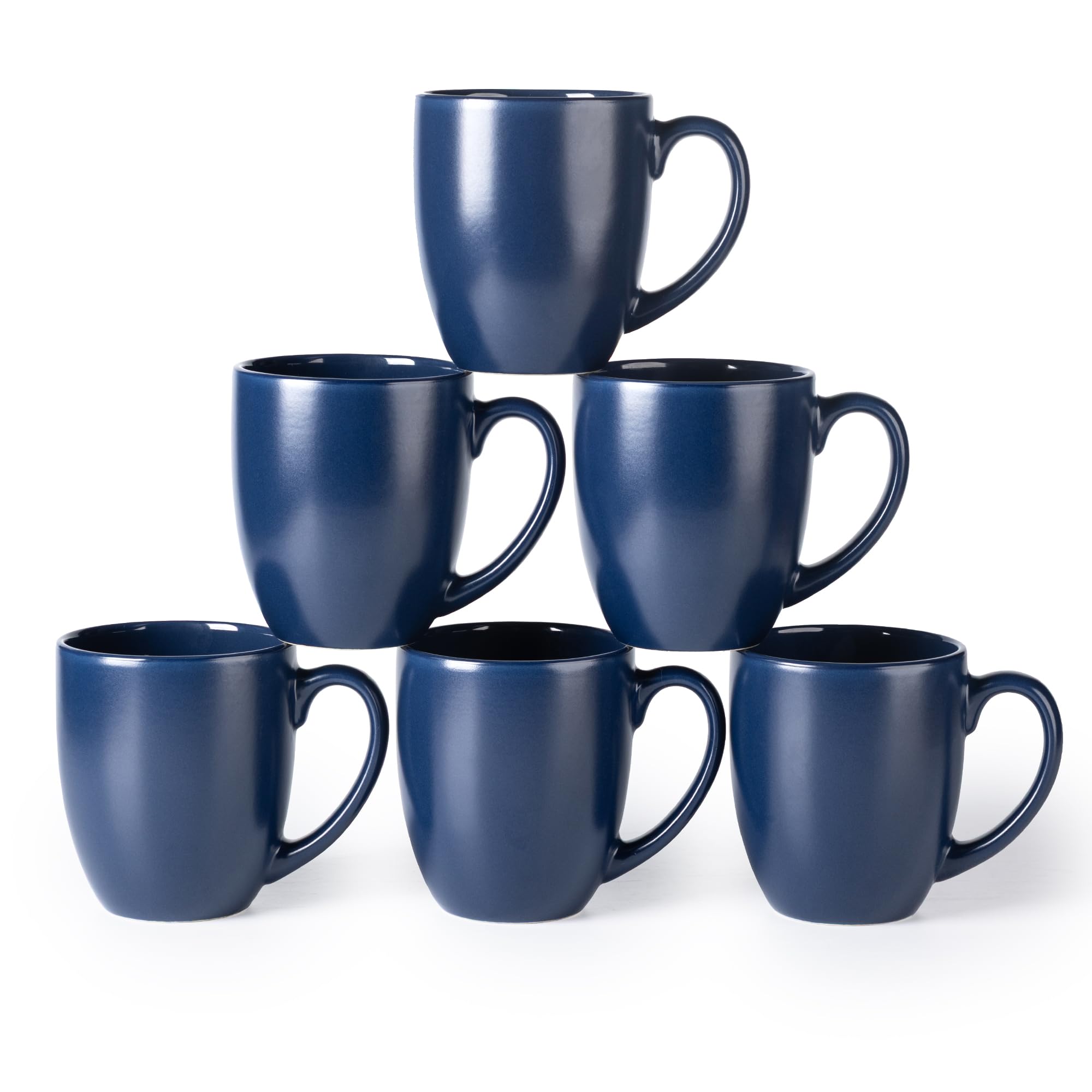 Amazon.com | GBhome 16oz Coffee Mugs Set of 6, Large Ceramic