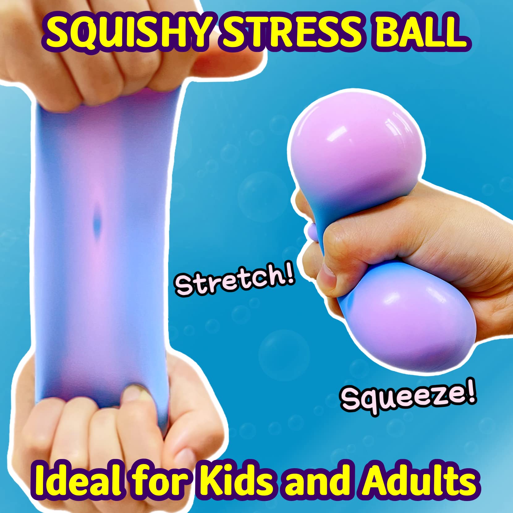 Squeeze Bun Toy – Giocattolo Antistress Morbido A Forma Di Panino, Sensoriale In EVA Per Bambini E Adulti, 8.5x8.5x6 Cm, Regalo Per Pasqua E Classroom