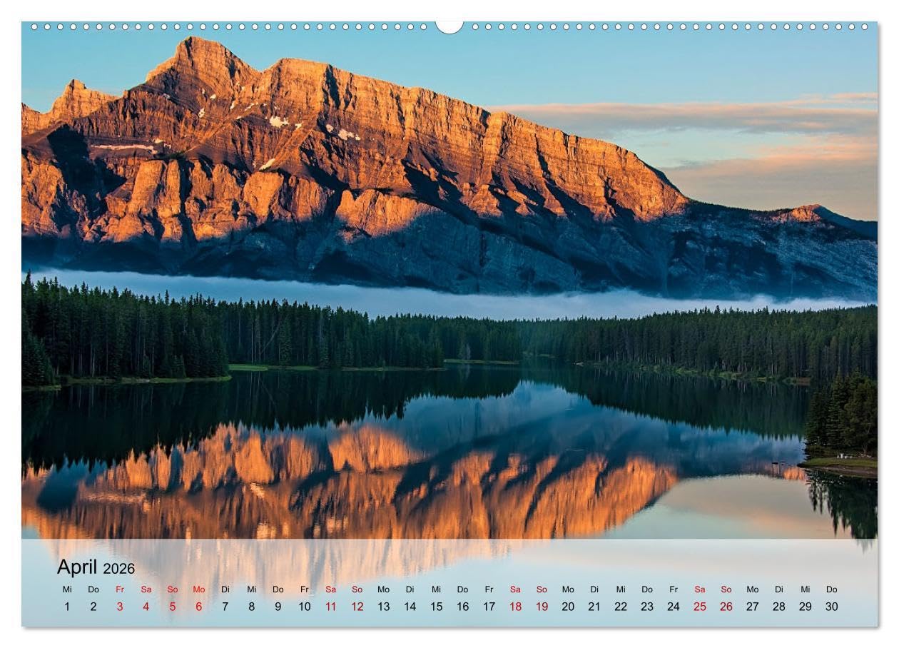 Magische Bergwelten der Erde (hochwertiger Premium Wandkalender 2026 DIN A2 quer), Kunstdruck in Hochglanz: Stimmungsvolle Naturaufnahmen von Bergregionen in geheimnisvollem Licht (CALVENDO Natur)