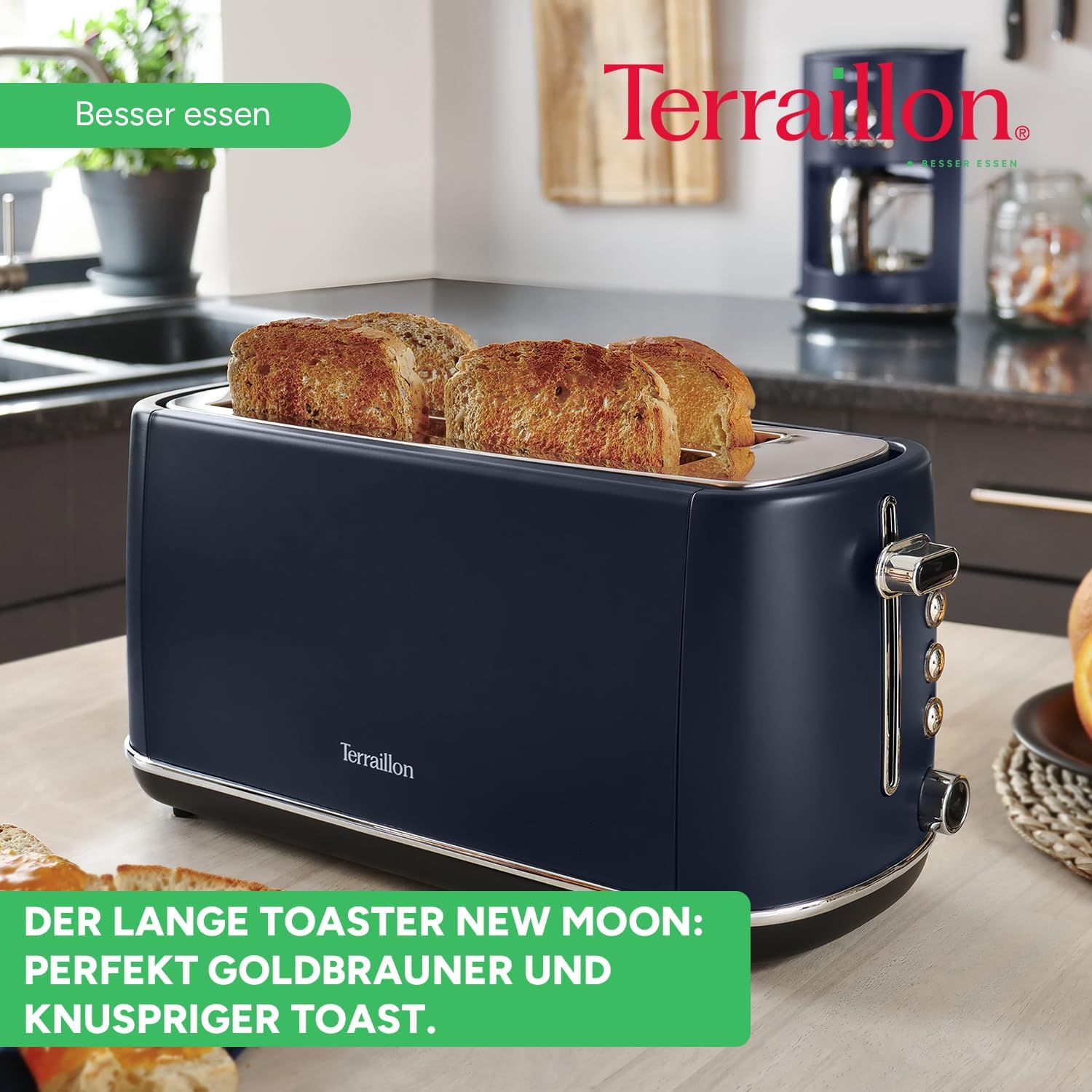 TERRAILLON New Moon Long Toaster részletes nézet