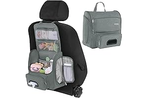 HOMBYS Car Diaper Caddy Organizer: The Ultimate Backseat Storage Solution for Baby Essentials
