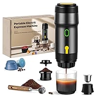 ICARE Macchina Caffe Portatile, Caffettiera Portatile 3-in-1