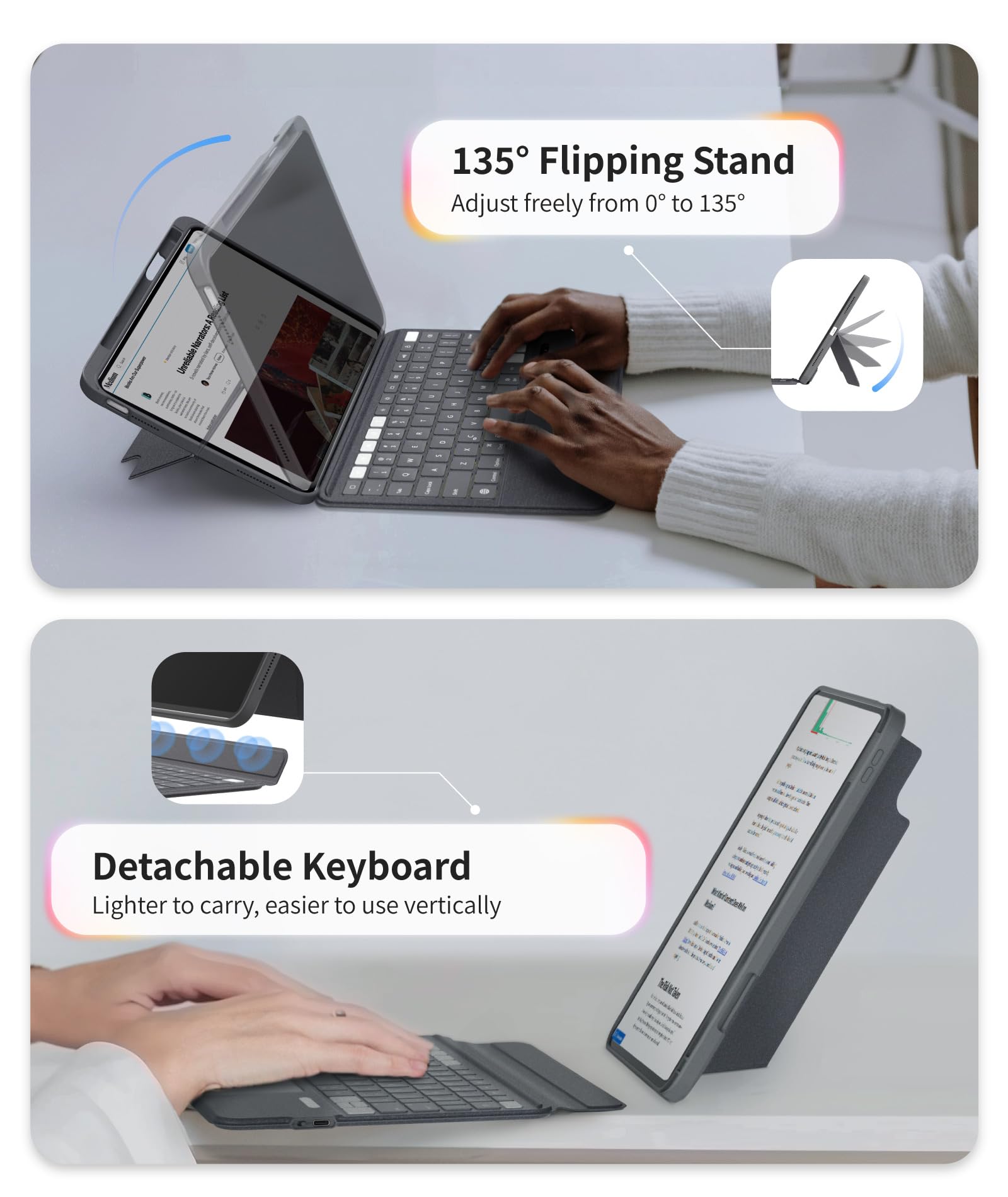Amazon | EIP Magnetix Keyboard Case for iPad Air 11 inch M3/M2