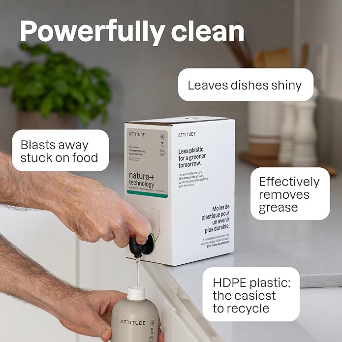 Detergente Para Lavavajillas ATTITUDE - Unidad miniatura 5