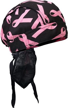 Pink Ribbon Headwrap Breast Cancer 