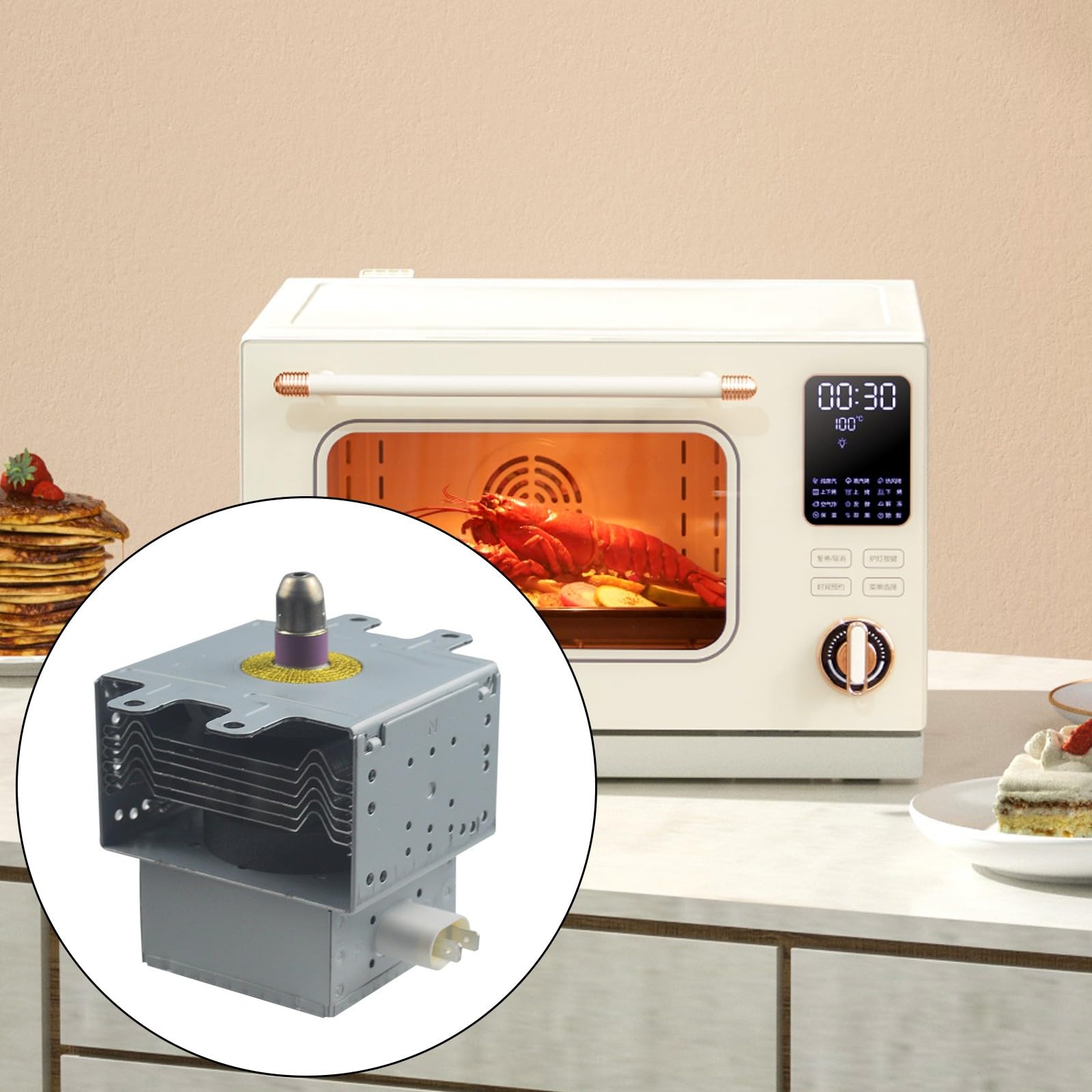 Microonde Magnetron A Microonde A Frequenza Variabile Del Tubo A - Foto 11