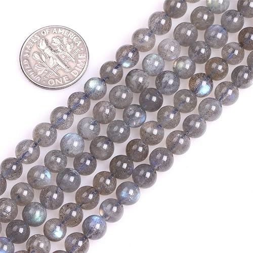 Miniatura 166 de Cuentas redondas naturales semipreciosas de piedra suelta para hacer joyas, brazaletes, collares Ojo de tigre rojo,Piedra de Yaxaita,Azul