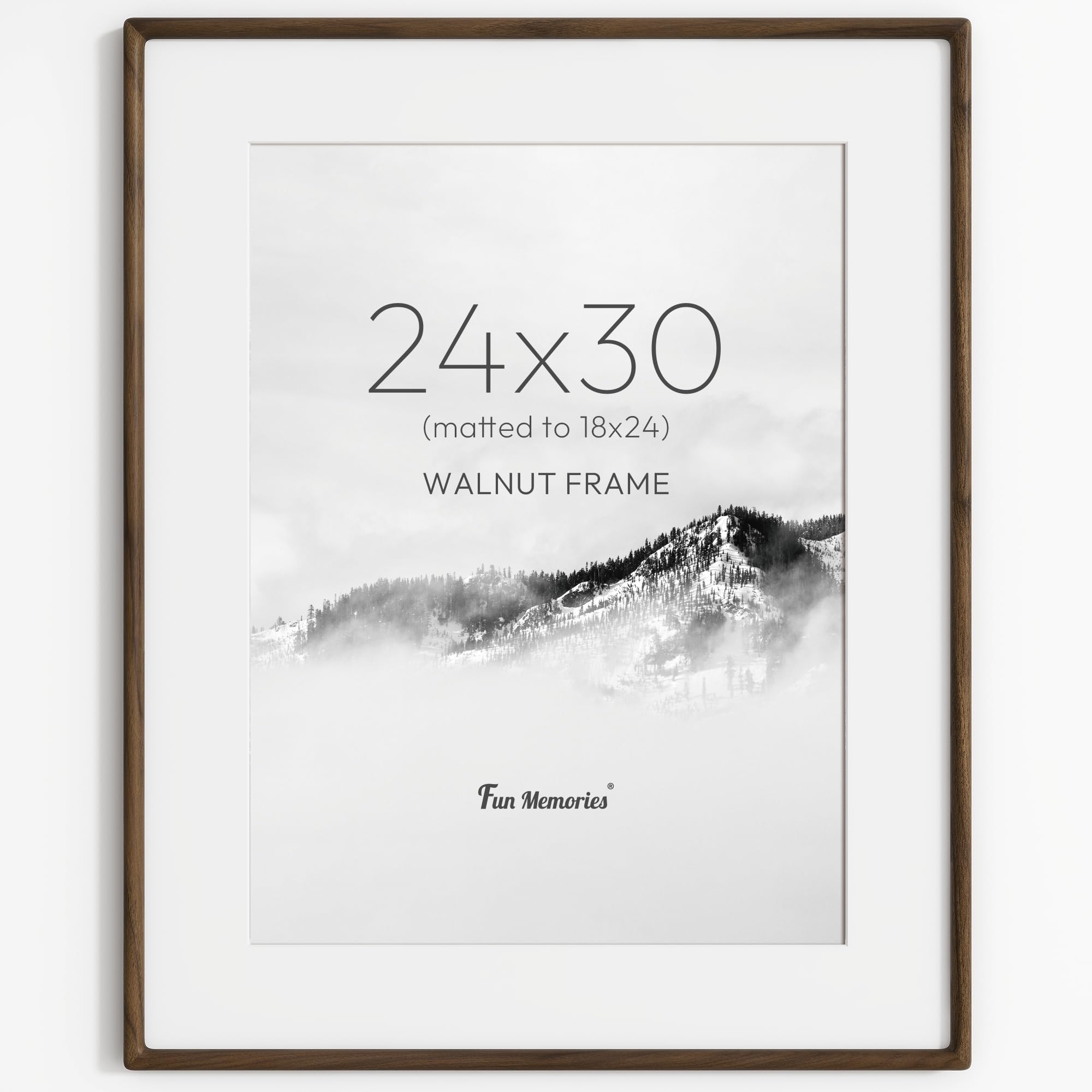 Cadre photo 61 x 76,2 cm avec verre véritable pour protéger vos grands posters