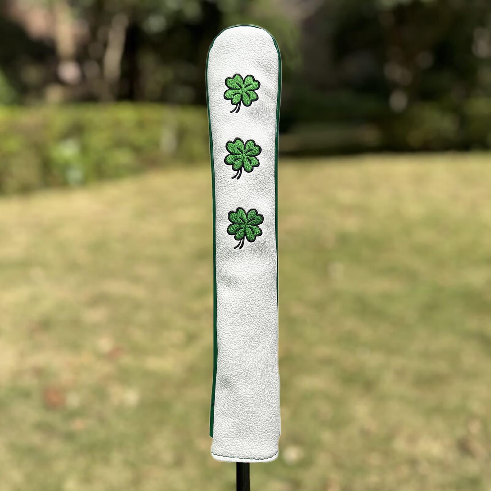 Alignement Stick Casqueur, PU Cuir Alignement Stick Heascover - Exquisite PU Cuir Golf Alignement Stick Cover pour Le Parent, Friend, Can Continent au Moins 2 bâtons, Couverture de bâton d'alignement