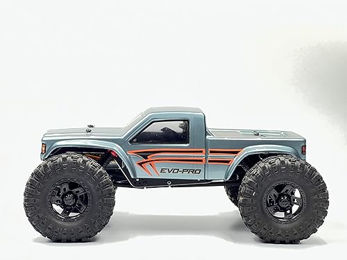 Miniatura 3 de Helidirect HobbyPlus CR-18P EVO PRO con batería Lipo 2S, transmisor RC de 2.4 GHz 4 canales y combo Flysky ESCRX - HobbyPlus escala 118 RC Rock