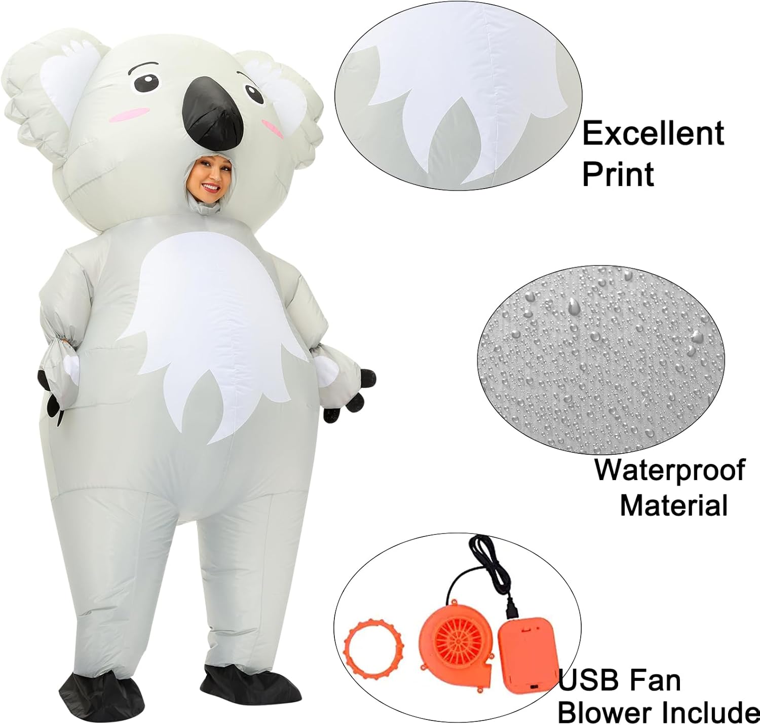 Inflatable Costume Adult Blow up Costume Halloween Costume inflatable Suit for Men Chirstmas costume adult - Image 2