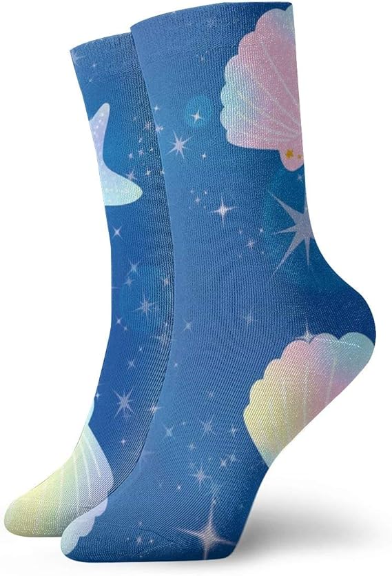 Amazon 楽しい靴下 貝殻あさりヒトデ海の輝き星虹パステルバブル絵画アートプリント面白いノベルティ動物カジュアル綿クルーソックス11 8インチ 靴下 通販 Amazon 楽しい靴下 貝殻あさりヒトデ海の輝き星虹パステルバブル絵画アートプリント面白いノベルティ動物カジュアル綿クルーソックス11 8インチ 靴下 通販