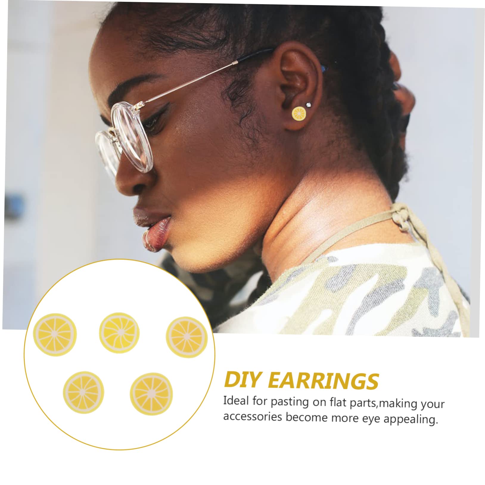 200 Cuentas de Arcilla Polimérica DIY para Collares y Aretes, Decorativas y Modernas, Ideales para Proyectos de Joyería Artesanal