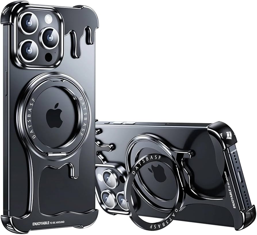 Amazon.co.jp: iPhone 16 Pro Max/16 Pro用ケース MagSafe 360°回転