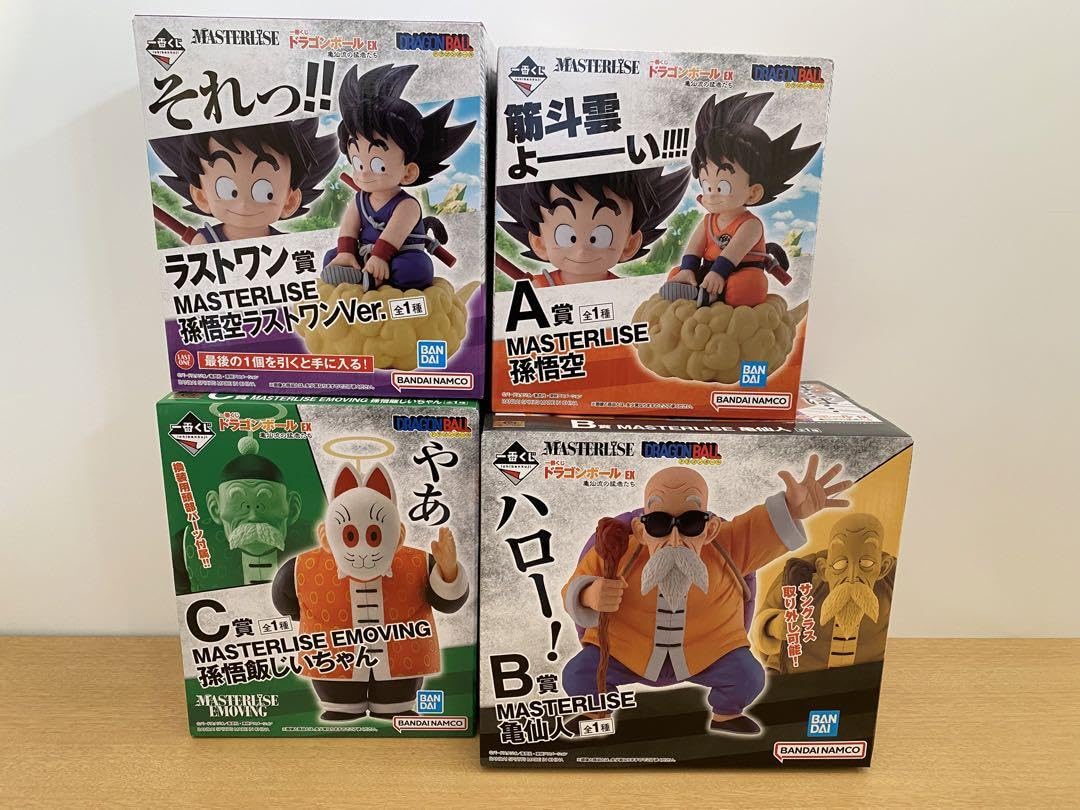 ドラゴンボール 一番くじ A.B.C.D賞フィギュアセット｜フィギュア