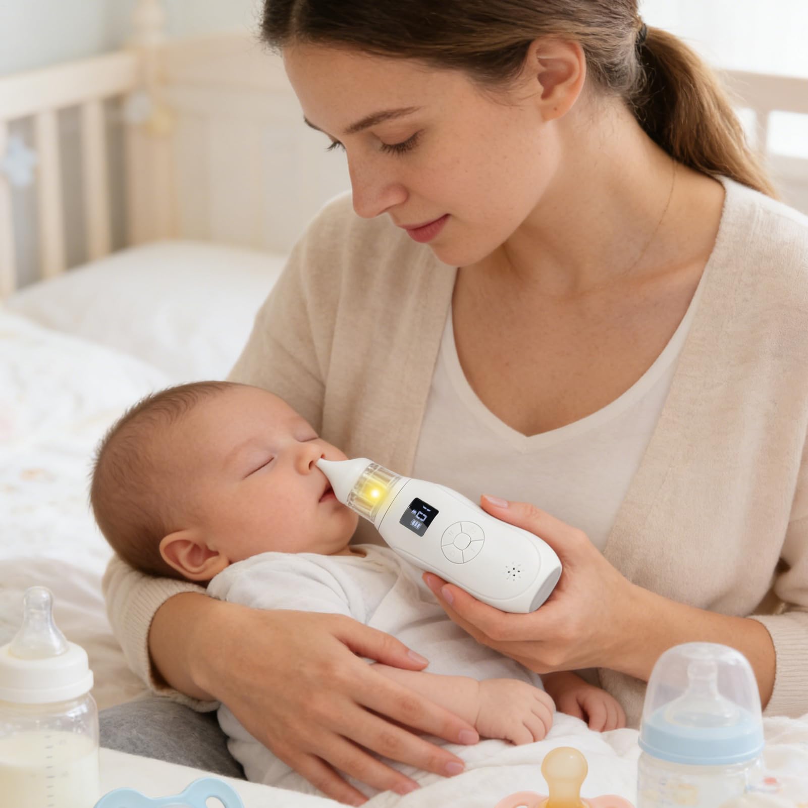 Aspirador nasal para niños Suave y Antirreflujo