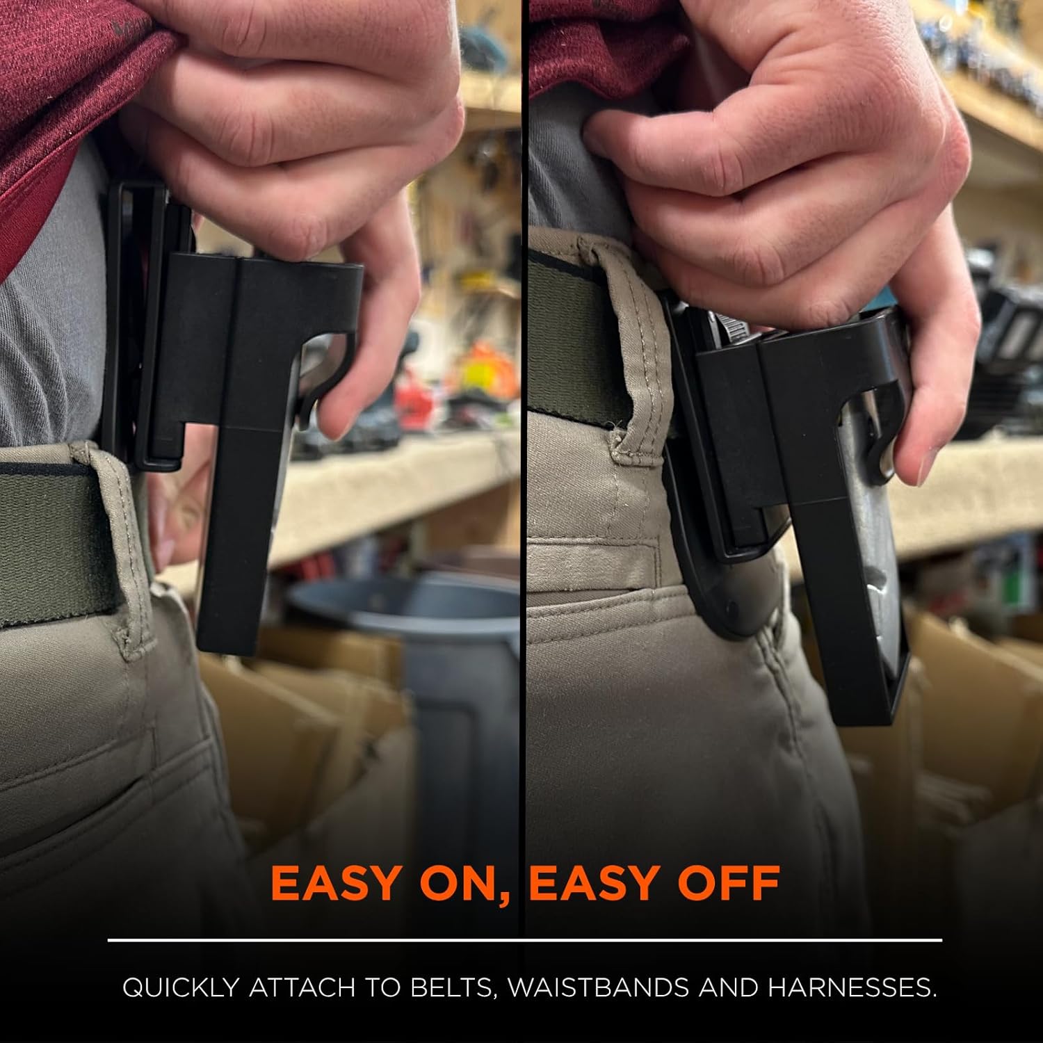 Utility Knife Holster - Composite Holster for Home Improvement Tools