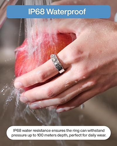 Miniatura 5 de RingConn Gen 2 Air, anillo inteligente ultrafino de inteligencia artificial, duración de la batería de 10 días, rastreador de fitness, sueño,