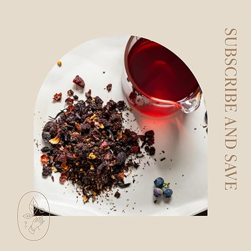 Vista 41 de Rishi Tea Mystic Mint - Té de hierbas orgánico, sin cafeína, hojas sueltas, mezcla de menta calmante – 16 onzas, más de 55 porciones