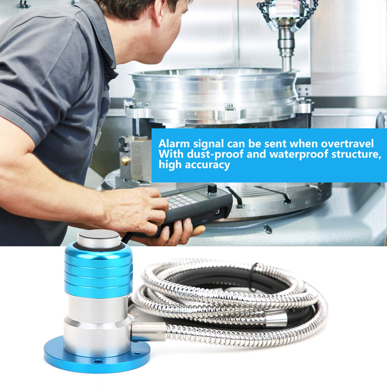CNC Touch Probe Automatische Werkzeugeinstellungslehre Hohe Genauigkeit 4-Li Z-Welle CNC-Graviermaschinenteile