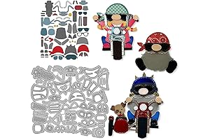 Z7241-Dies 2024 New Metal Cutting Dies Motorcycle Gnome Accessories Tool Die Cuts...
