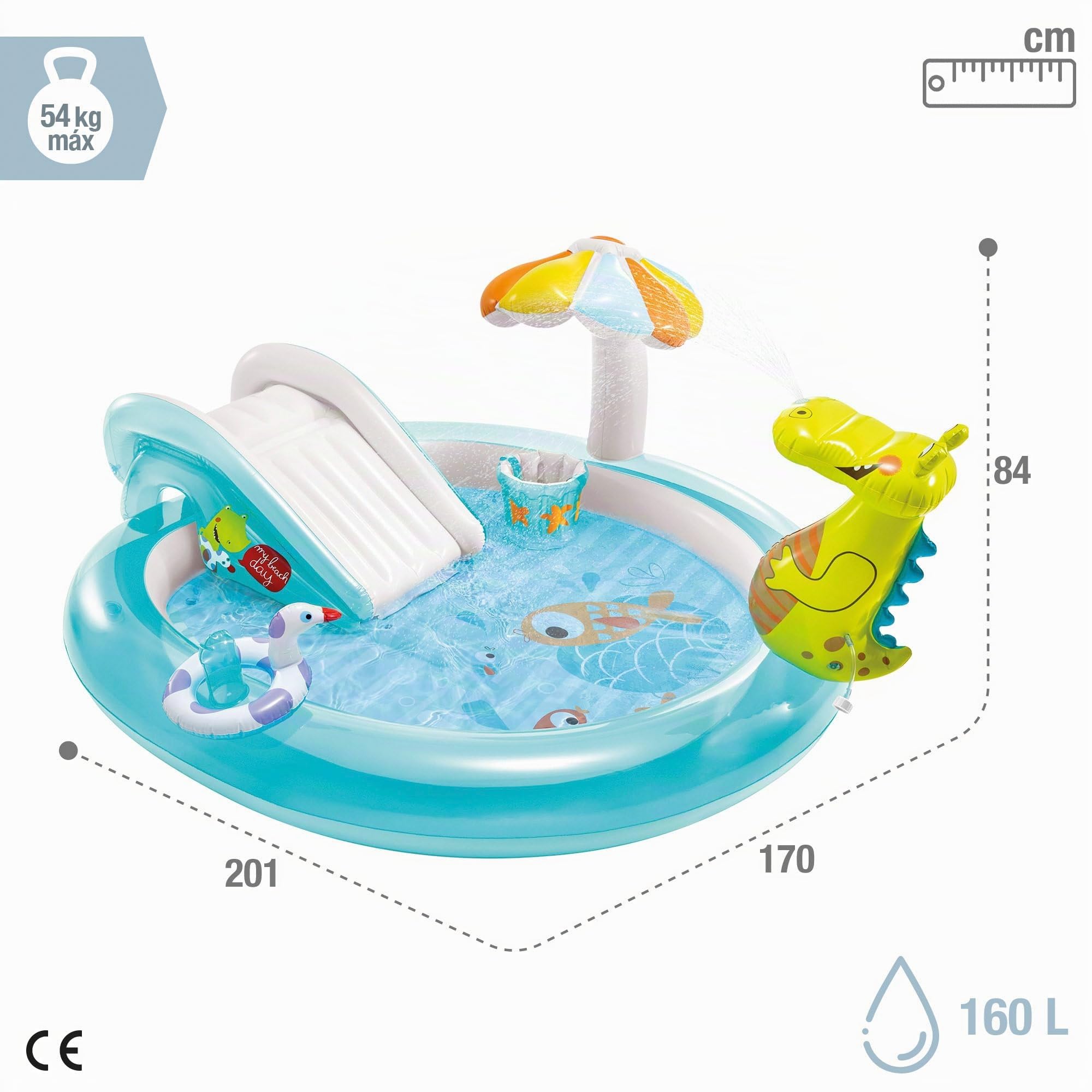 Intex Alligator Parco giochi