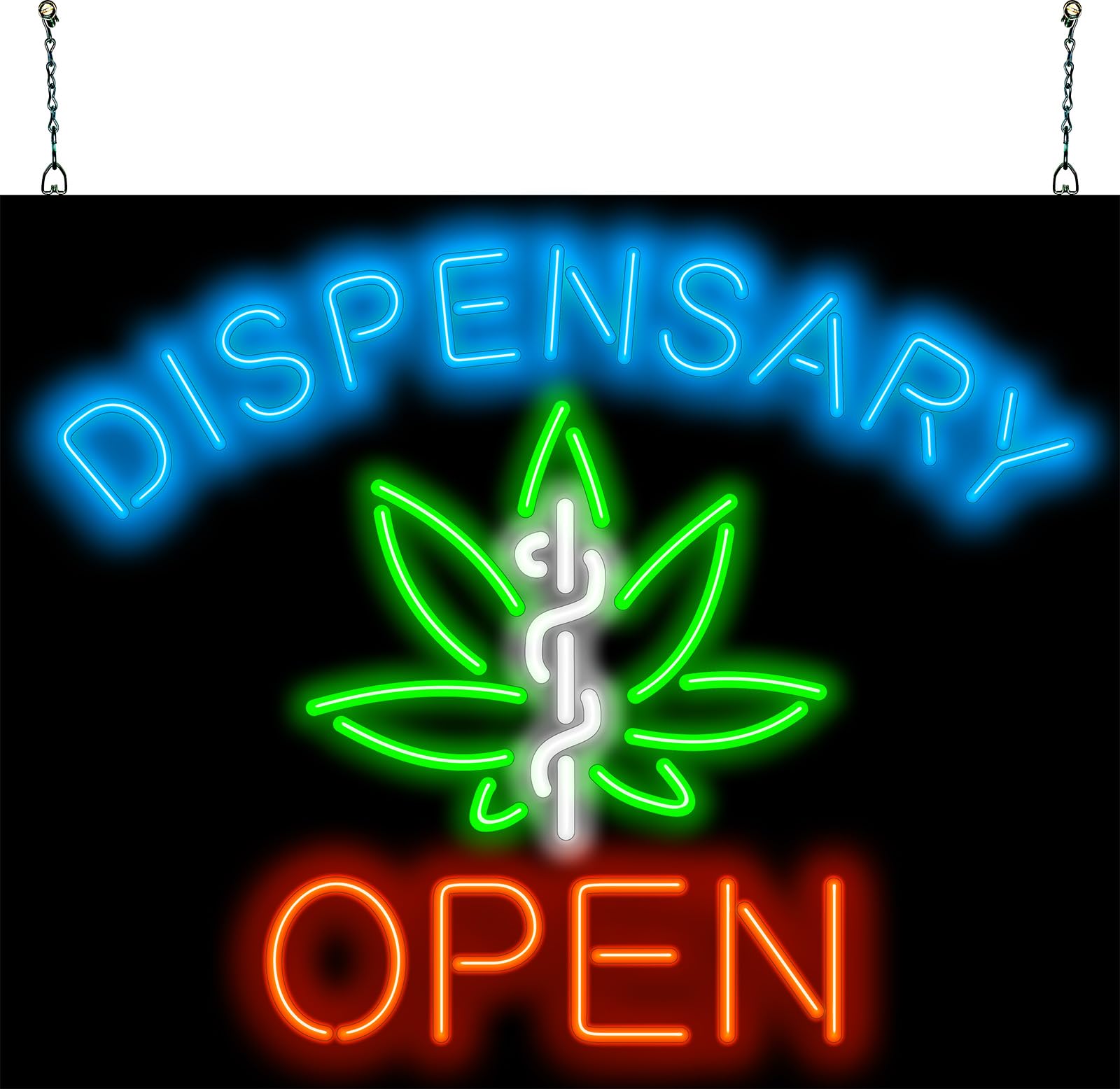 Dispensary Open Neon Sign - Large Size - 30