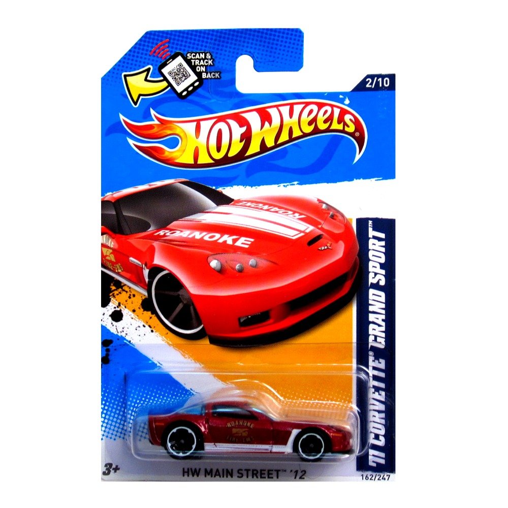Amazon.com: 2012 Hot Wheels HW Main Street '11 Corvette