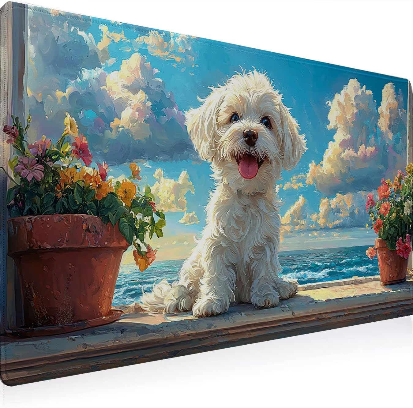 Podkładka pod mysz, podkładka pod mysz XXL 1200 x 600 mm podkładka pod mysz dla graczy, wodoodporna gumowa podstawa, duża podkładka pod mysz do gier na biurko szyte krawędzie wodoodporna