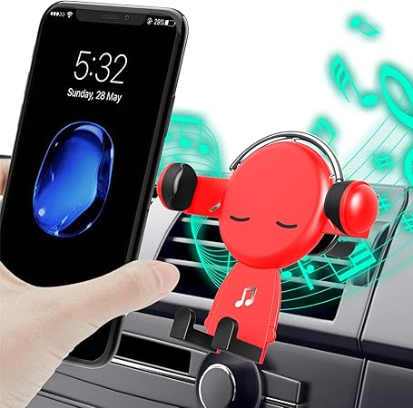 Amazon 車載ホルダー Smartmago 進化版 スマホホルダー 伸縮アーム クリップ式 吹き出し口 360度回転可能 多機種対応 携帯電話ホルダー 車 バイク