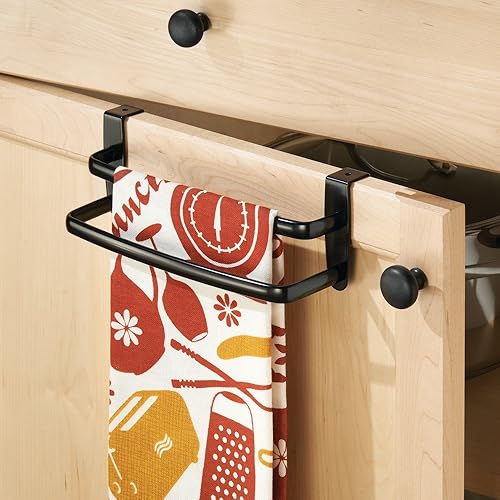 Miniatura 12 de iDesign Axis - Toallero para colocar sobre el gabinete de cocina, 9 pulgadas, bronce