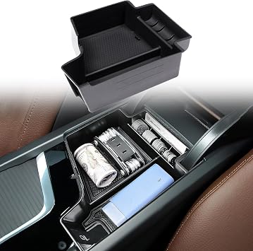 TINKI Center Console Armrest Storage Box Organizers Phone Tray Accessories For Volvo XC60 S60 S60L V60 XC90 S90 V90CC XLFor XC60 S60 V60 XC90 S90 V90CC