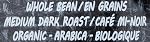 BEAN HEAD Specialty Grade Organic Coffee, Bulk Pack, Whole Bean, 1 KG