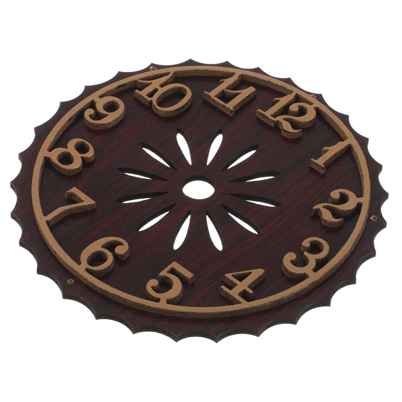 Dial para Reloj de Pared de Pájaro que Decora tu Salón Vintage con Madera y Silencio Absoluto