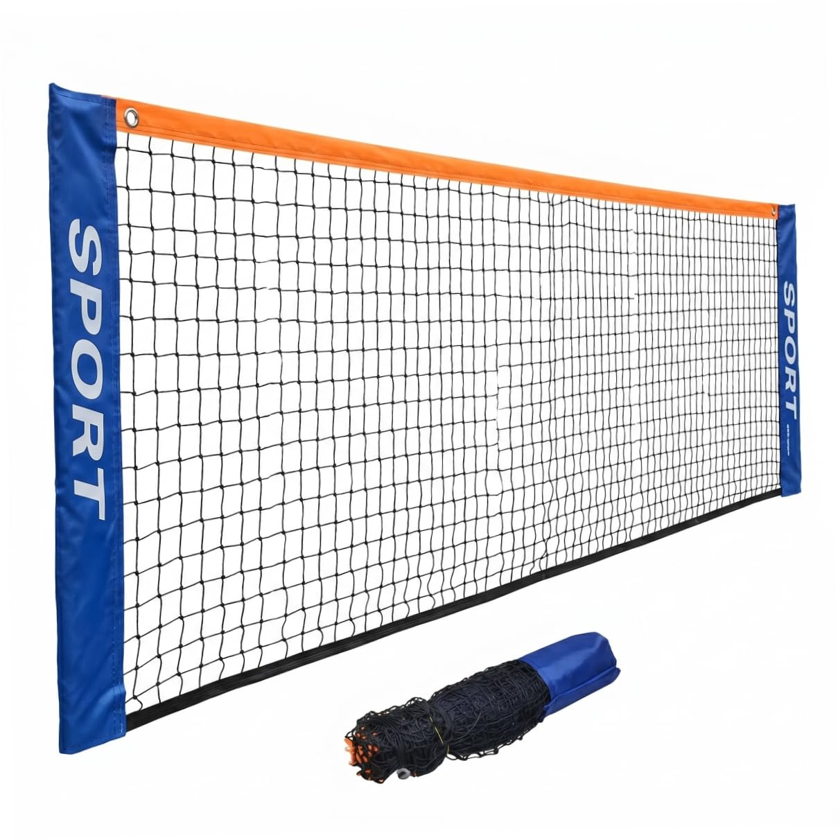 Red de bádminton, Red de Pickleball de poliéster Impermeable con Bordes Reforzados.