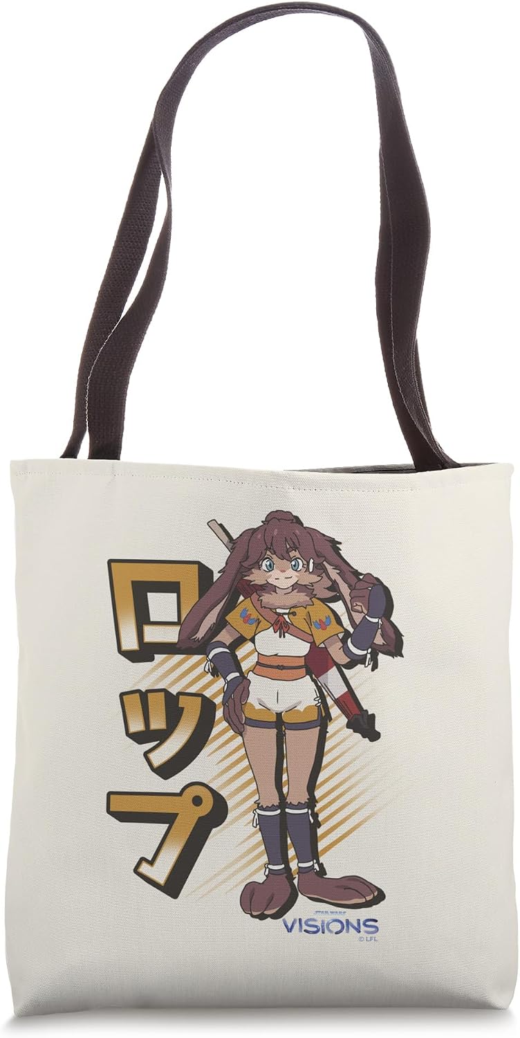 Star Wars Visions Lop Heroic Pose Tote Bag