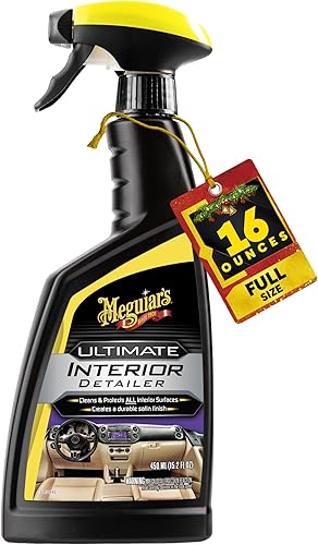 Meguiar's Ultimate Interior Detailer Protector en botella de espray de 15.2 onzas