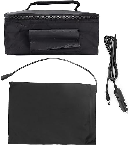 Horno portátil, lonchera de calefacción para automóvil, calentador de alimentos para automóvil de 12 V, portátil, mini horno, lonchera eléctrica con