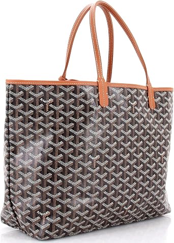 Pre-Loved Saint Louis Tote Coated Canvas PM, Black