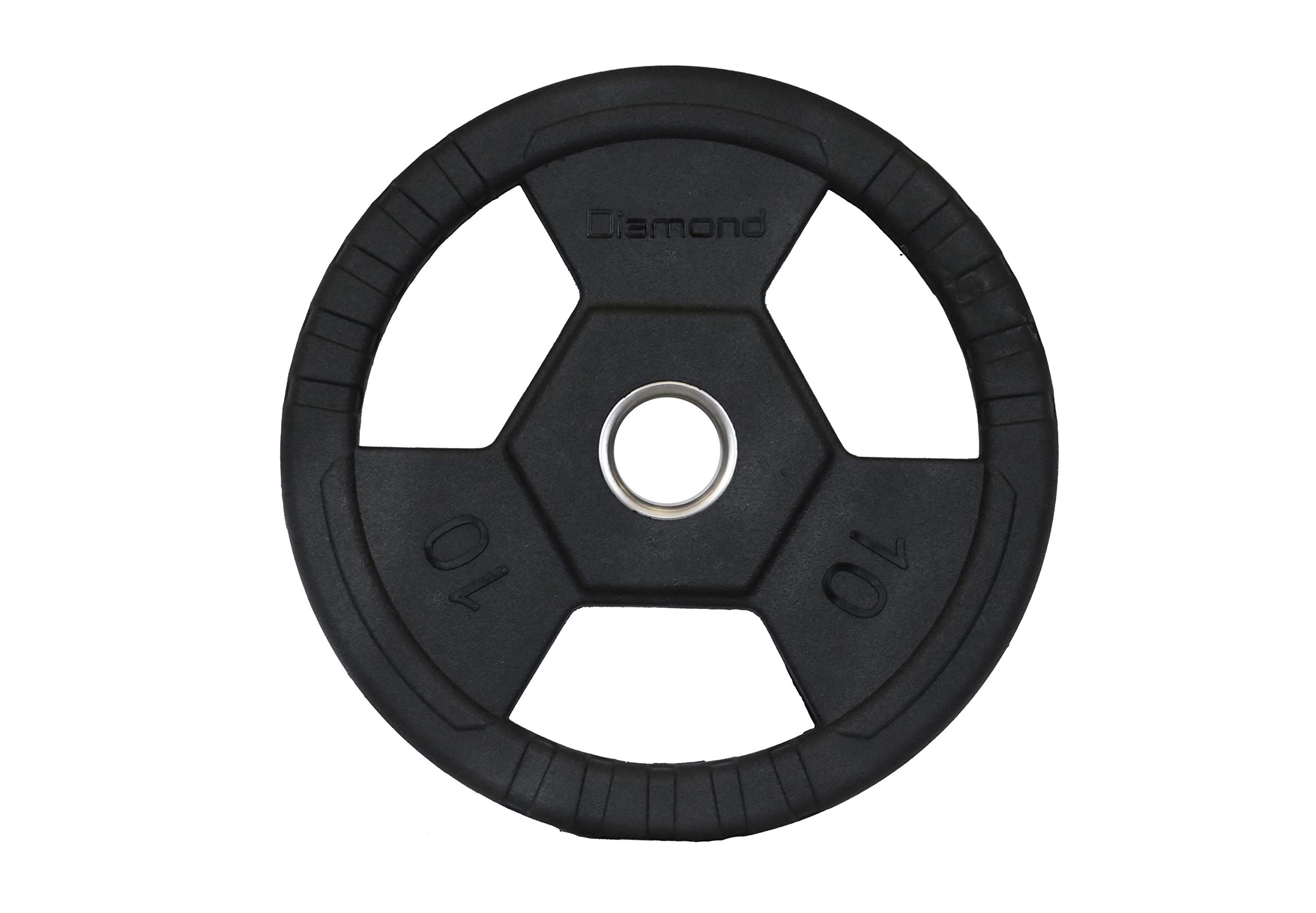 Diamond, GUMMATO Tri-Grip PRO Ø 50 mm Unisex Dorosły, Czarny, Jednolity