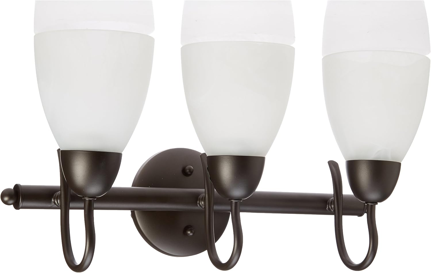 Boston Harbor V83NK03VB 8115024 Dimmable Vanity Light Fixture, (3) 60/13 W, Medium, A19/Cfl