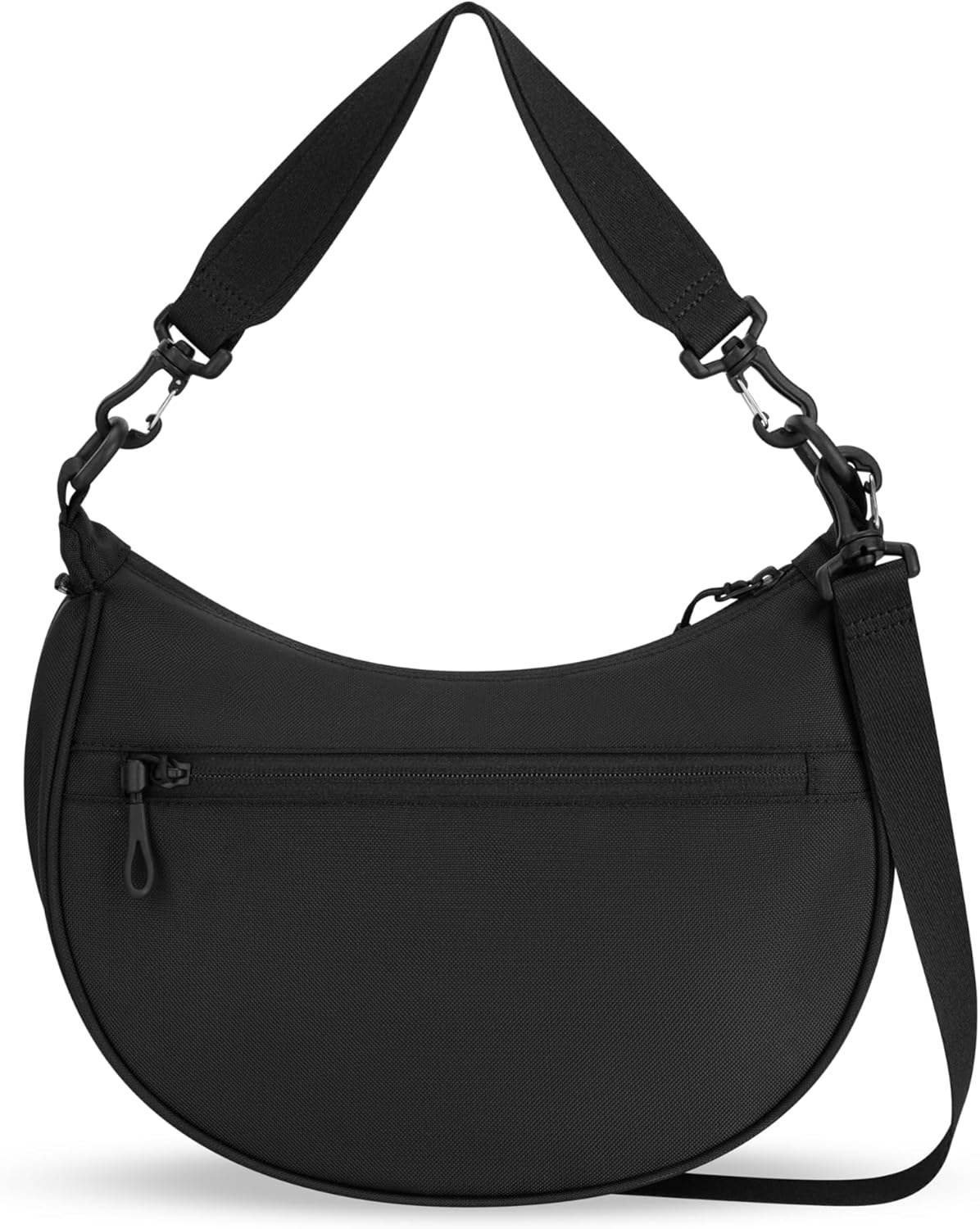Sherpani Mina, Medium Nylon Crescent Bag, Lightweight Half Moon Crossbody Bags, Fashionable Shoulder Bag, Travel Handbag