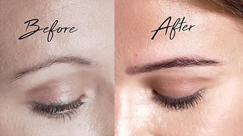 Miniatura 7 de Tinte de henna de cejas marrón claro para color de cejas, kit profesional de cejas de henna que incluye instrucciones de uso y tazón de mezcla, 3