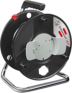 Garant Storage Reel Empty (Made of Special Plastic, Made in Germany) Black