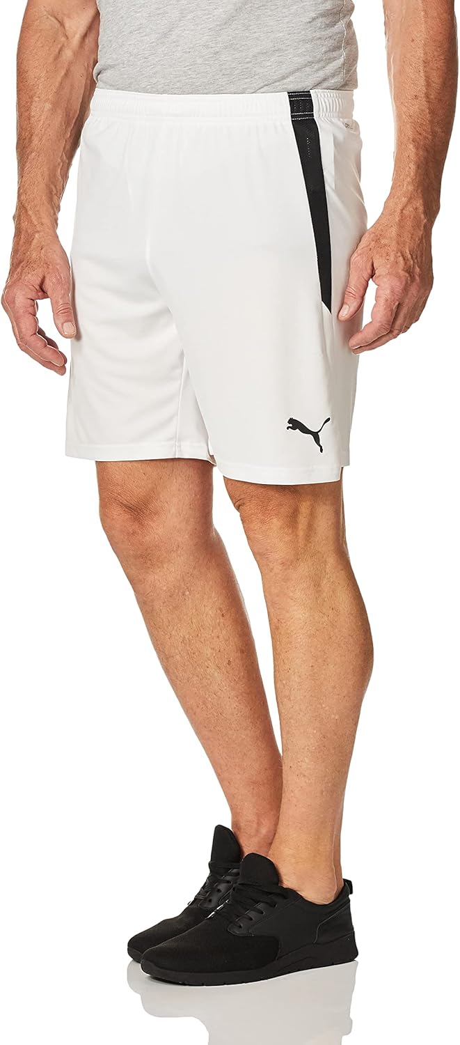 PUMA Mens Teamliga Shorts Casual Bottoms Casual Drawstring - Yellow