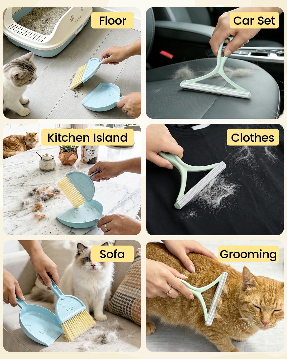 Carpet Rake for Pet Hair Removal image 5