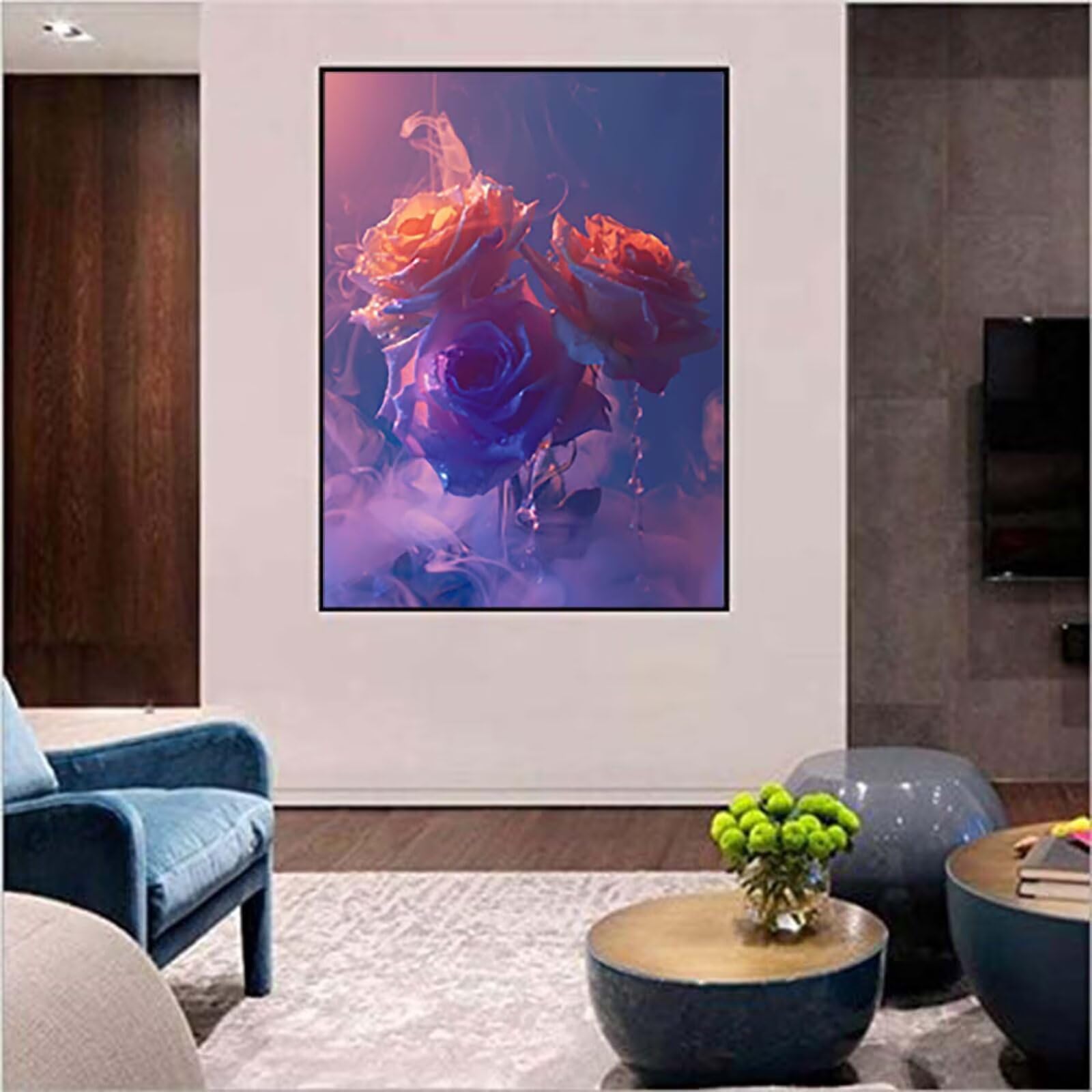 Fiore Diamond Painting Adulti 90x120cm, 5D Diamond Painting Kit 8-1747