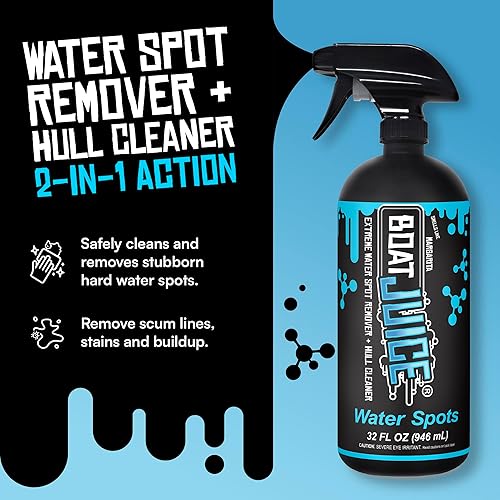 Miniatura 2 de Boat Juice Extreme Boat Cleaner - Removedor de manchas de agua para barcos y limpiador de casco de barco, 32 onzas